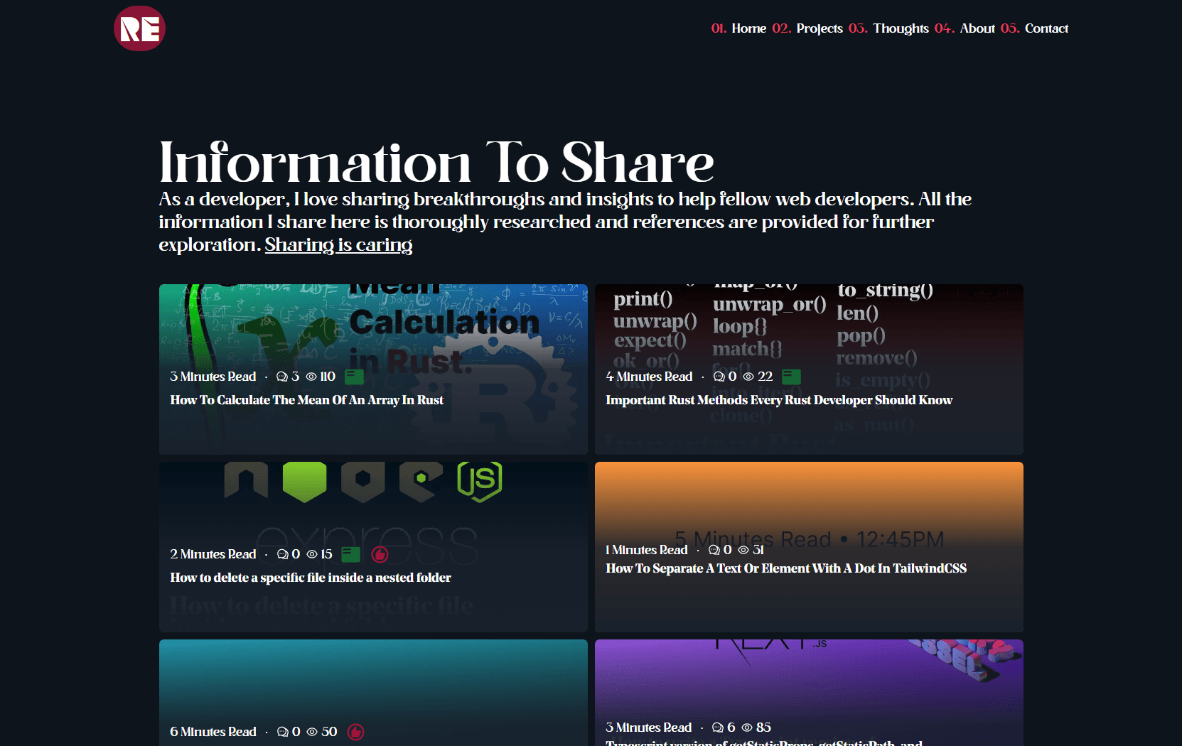 RE Portfolio Web App
