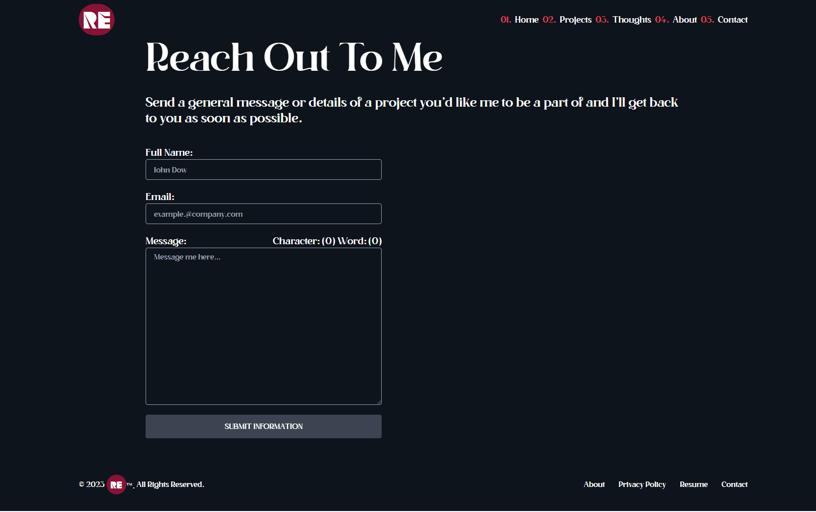RE Portfolio Web App